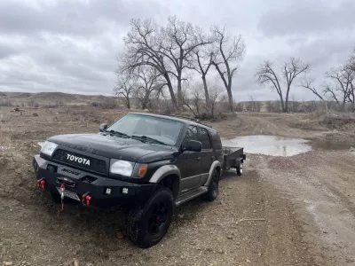 TOYOTA 4RUNNER 1999-2002 with CLASSIC FRONT W.I.Y.KIT OFFROAD installed