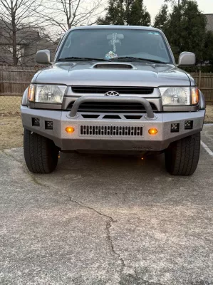 TOYOTA 4RUNNER 1999-2002 with CLASSIC FRONT PREFABRICATED STANDARD installed
