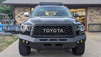 TOYOTA SEQUOIA 2008-2021 with PRECISION FRONT W.I.Y.KIT STANDARD installed