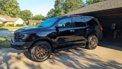 TOYOTA SEQUOIA 2008-2021 with PRECISION FRONT W.I.Y.KIT STANDARD installed