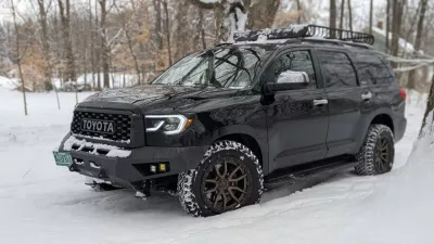 TOYOTA SEQUOIA 2008-2021 with PRECISION FRONT W.I.Y.KIT STANDARD installed