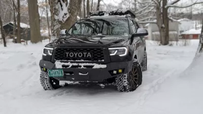 TOYOTA SEQUOIA 2008-2021 with PRECISION FRONT W.I.Y.KIT STANDARD installed