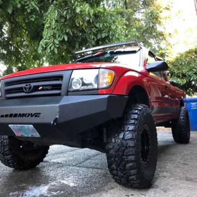 TOYOTA TACOMA 1995-2004 with CLASSIC FRONT Weld It Yourself STANDARD installed