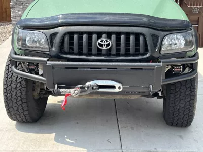 TOYOTA TACOMA 1995-2004 with EMBARK FRONT Weld It Yourself STANDARD installed