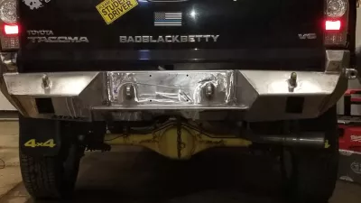 TOYOTA TACOMA 2012-2015 with PRECISION REAR Weld It Yourself STANDARD installed