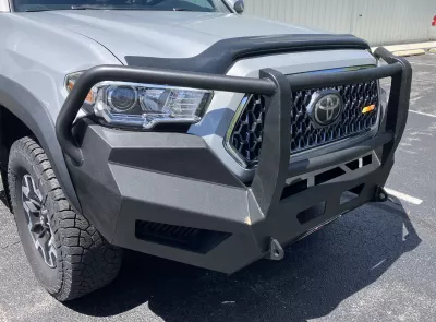 TOYOTA TACOMA 2016-2023 with PRECISION FRONT Weld It Yourself STANDARD installed