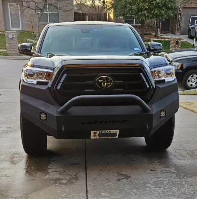 TOYOTA TACOMA 2016-2023 with CLASSIC FRONT Weld It Yourself STANDARD installed
