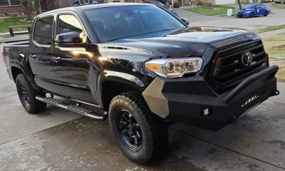 TOYOTA TACOMA 2016-2023 with CLASSIC FRONT Weld It Yourself STANDARD installed