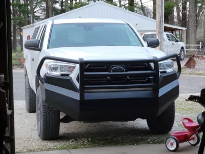 TOYOTA TACOMA 2016-2023 with CLASSIC FRONT Weld It Yourself STANDARD installed