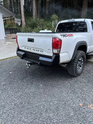 TOYOTA TACOMA 2016-2023 with CLASSIC REAR Weld It Yourself STANDARD installed
