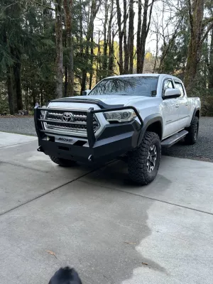 TOYOTA TACOMA 2016-2023 with CLASSIC FRONT Weld It Yourself Offroad installed