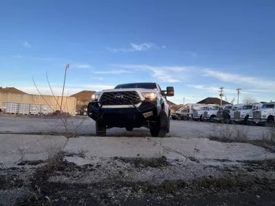 TOYOTA TACOMA 2016-2023 with PRECISION FRONT W.I.Y.KIT STANDARD installed