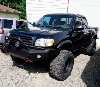 TOYOTA TUNDRA 2000-2002 [ACCESS CAB] with CLASSIC FRONT Weld It Yourself STANDARD installed