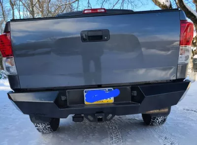 TOYOTA TUNDRA 2007-2013 with PRECISION REAR Weld It Yourself STANDARD installed