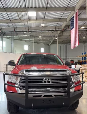 TOYOTA TUNDRA 2014-2021 with CLASSIC FRONT Weld It Yourself STANDARD installed