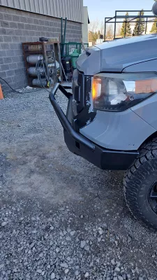 TOYOTA TUNDRA 2014-2021 with FALCON FRONT Weld It Yourself STANDARD installed
