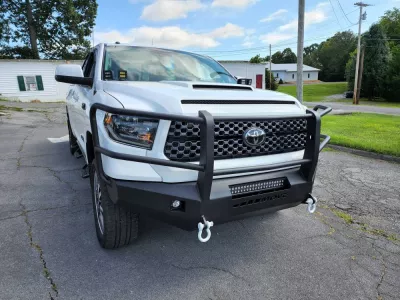 TOYOTA TUNDRA 2014-2021 with CLASSIC FRONT Weld It Yourself STANDARD installed