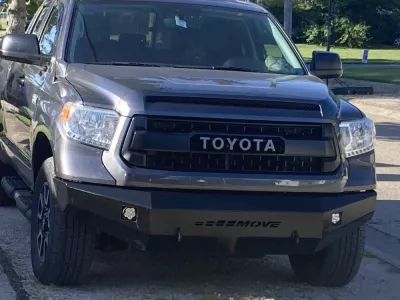 TOYOTA TUNDRA 2014-2021 with CLASSIC FRONT Weld It Yourself STANDARD installed