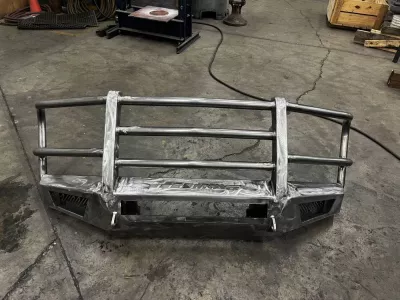 TOYOTA TUNDRA 2014-2021 with PRECISION FRONT Weld It Yourself STANDARD installed