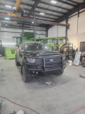TOYOTA TUNDRA 2014-2021 with PRECISION FRONT W.I.Y.KIT STANDARD installed