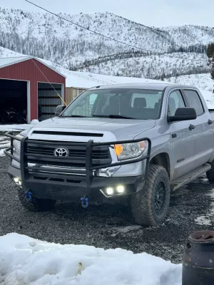 TOYOTA TUNDRA 2014-2021 with PRECISION FRONT W.I.Y.KIT STANDARD installed
