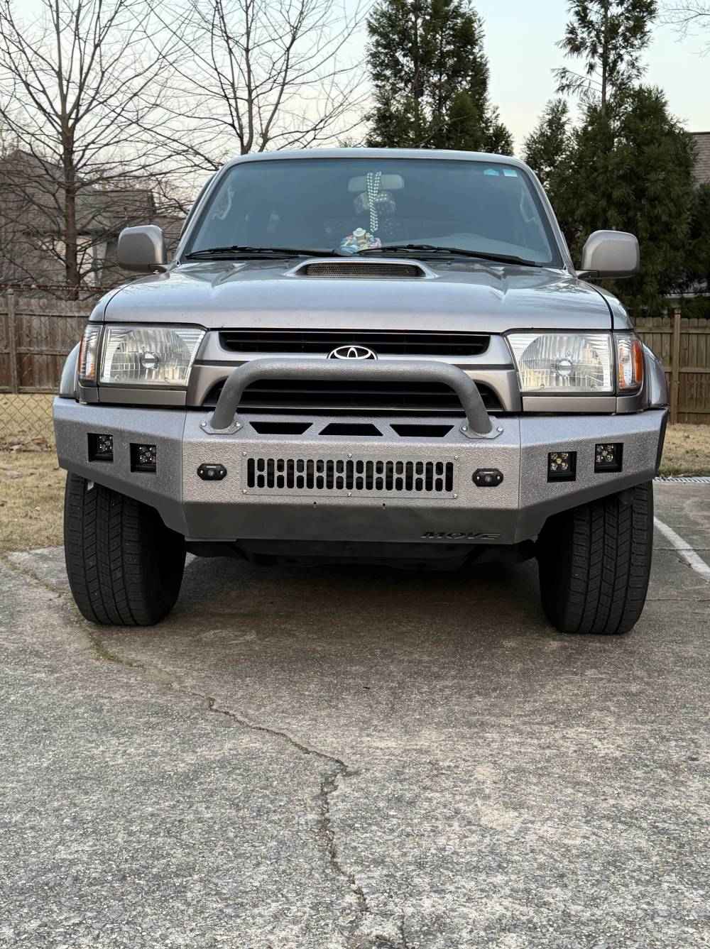 thumbnail interactive-video image 1 of Evan-Fischer 7-Piece Chrome Bumper Face Bar Kit For Toyota 4Runner 1999-2002 – Direct Replacement 1 of 3